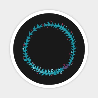 Turquoise wreath Magnet